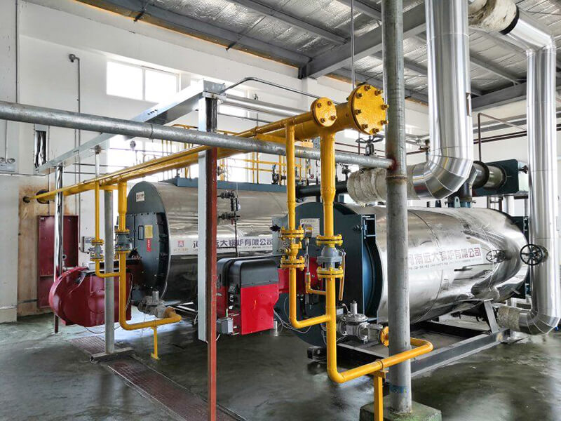 臥式燃氣導熱油鍋爐現(xiàn)場圖一